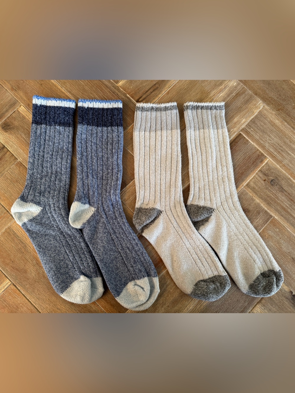 2 Pairs Free People Staple Slouch Socks